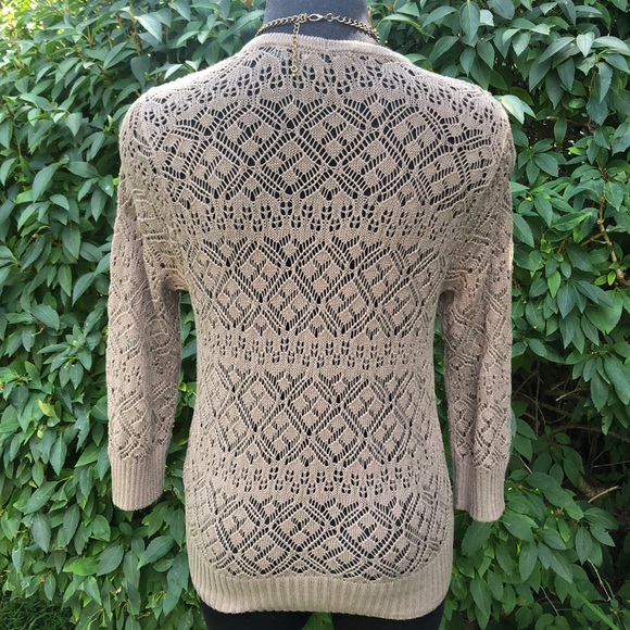 Taupe button down cardigan EUC!! - Picture 3 of 8